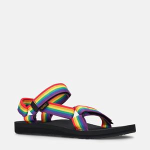 Teva Original Universal Rainbow Pride Hiking Sandalen Damen Braun/Schwarz Online Österreich [GSVA524